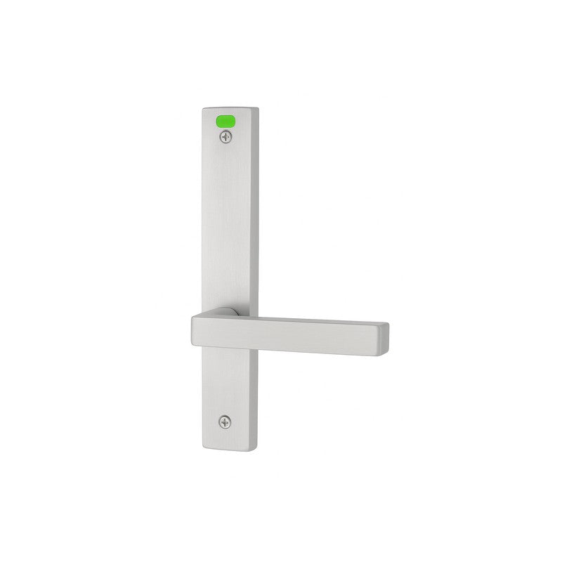 Assa Abloy Lockwood 4912 Internal Square End Plate W/led Lens & 76 Lever Satin Chrome