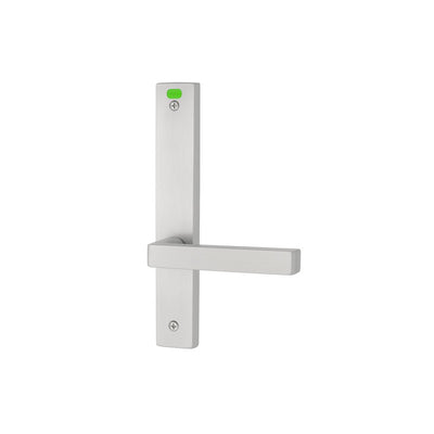 Assa Abloy Lockwood 4912 Internal Square End Plate W/led Lens & 76 Lever Satin Chrome