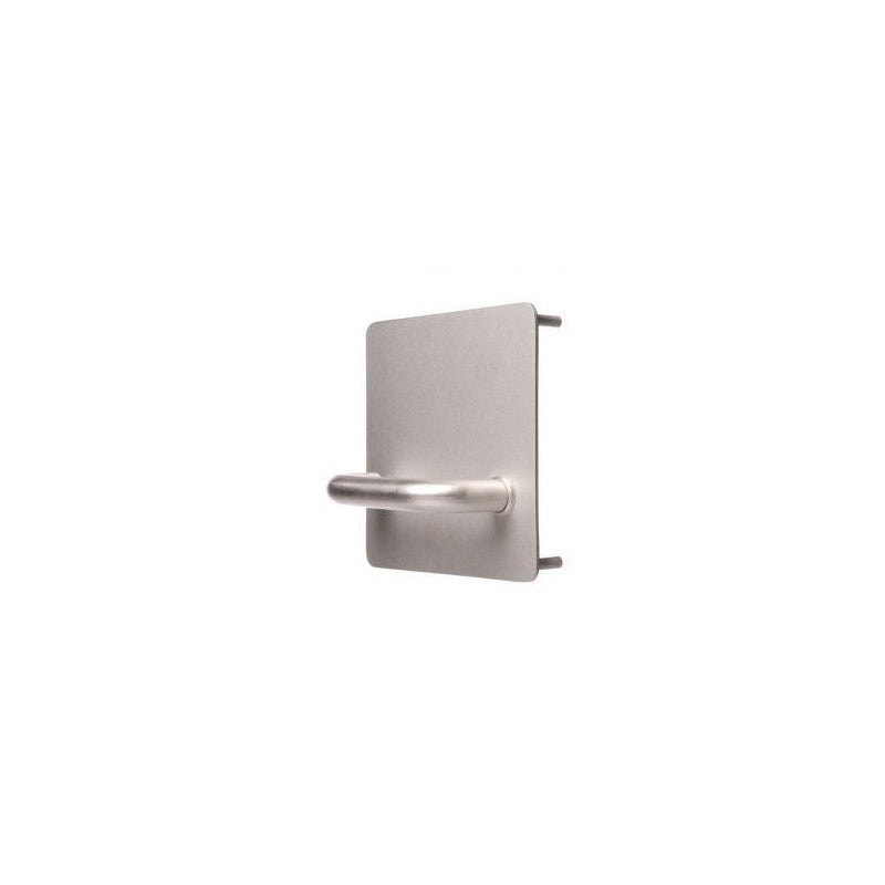 Assa Abloy 202 Series External Stainless Steel Plate With No Cylinder Hole Right Handed Lever Handle Plate Size