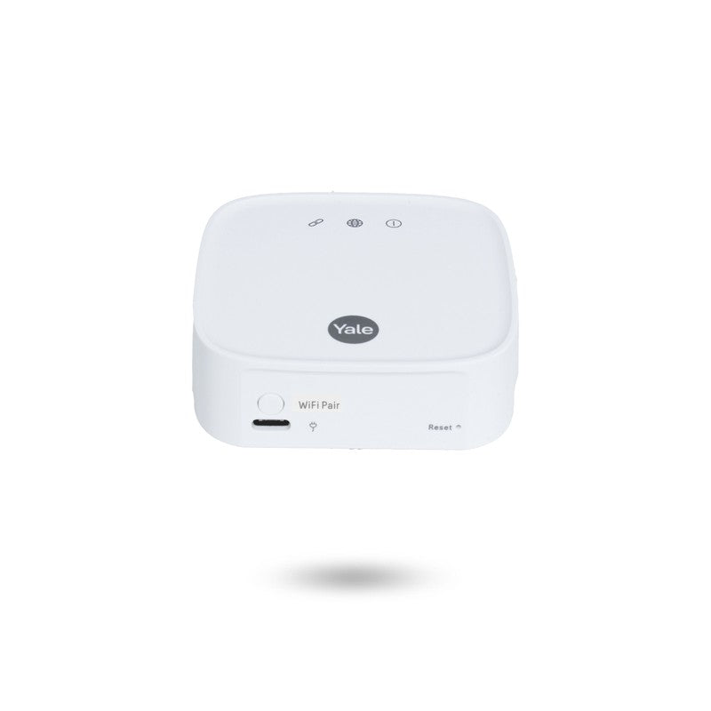 Yale Yar/swaa/hub/-i-d Connect Plus Hub 2 Wifi 2.4ghz Zigbee Bluetooth Upto 16 Bluetooth Upto 30 Zigbee White