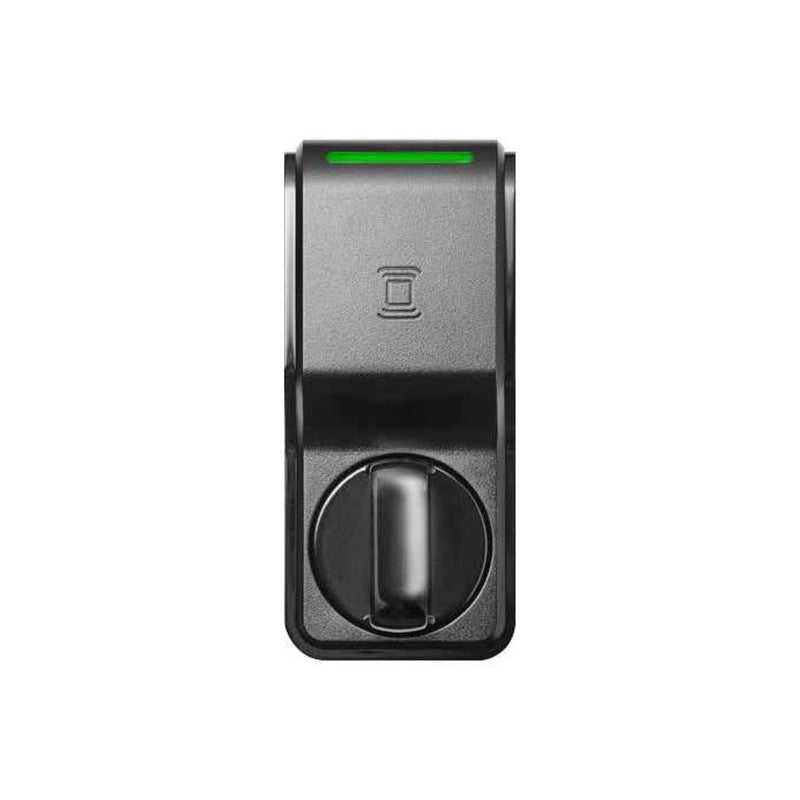 ASSA ABLOY Assa Aperio K103-snib-2 Cabinet Lock Snib Hid Multiclass Se Mifare Classic Desfire Ev1 13.56mhz Nfc 2x Aa Battery Black 115.5hx52wx31d (mm)