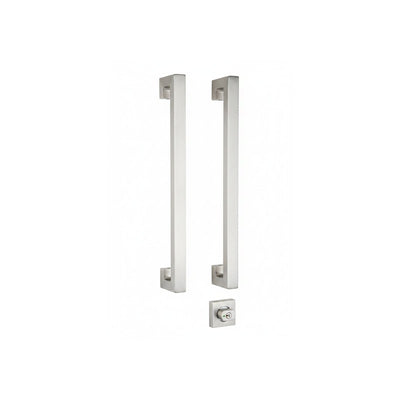 ASSA ABLOY Lockwood 005/sphlsss Paradigm Pull Handle Single Cylinder Deadlatch External 600x30 (mm) Internal 500x30 (mm) Suits 32-48mm Door Satin Stainless Steel