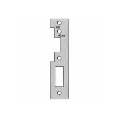 Assa Abloy 219100-539 E-type Euro Sash Din Rh Face Plate Square Corners Stainless Steel 150hx30wx4d (mm)