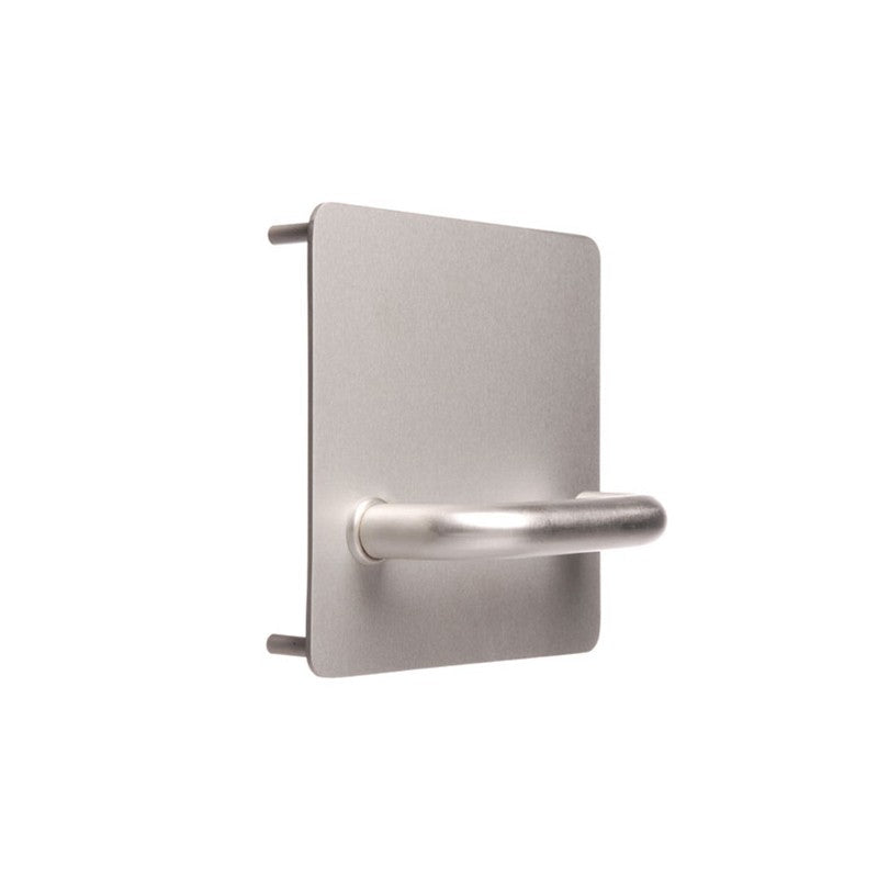 ASSA ABLOY Lockwood 20205nn/96lss 202 Series Exterior Square Plate Furniture 96 Lever Left Hand 162hx162wx2d (mm) Stainless Steel