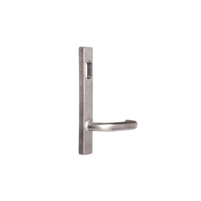 ASSA ABLOY Assa Lockwood 4801/70pc/mb 4800 Series Square End Narrow Plate Door Furniture With 70 Lever 185lx26wx11.5d (mm) Powdercoat Matt Black