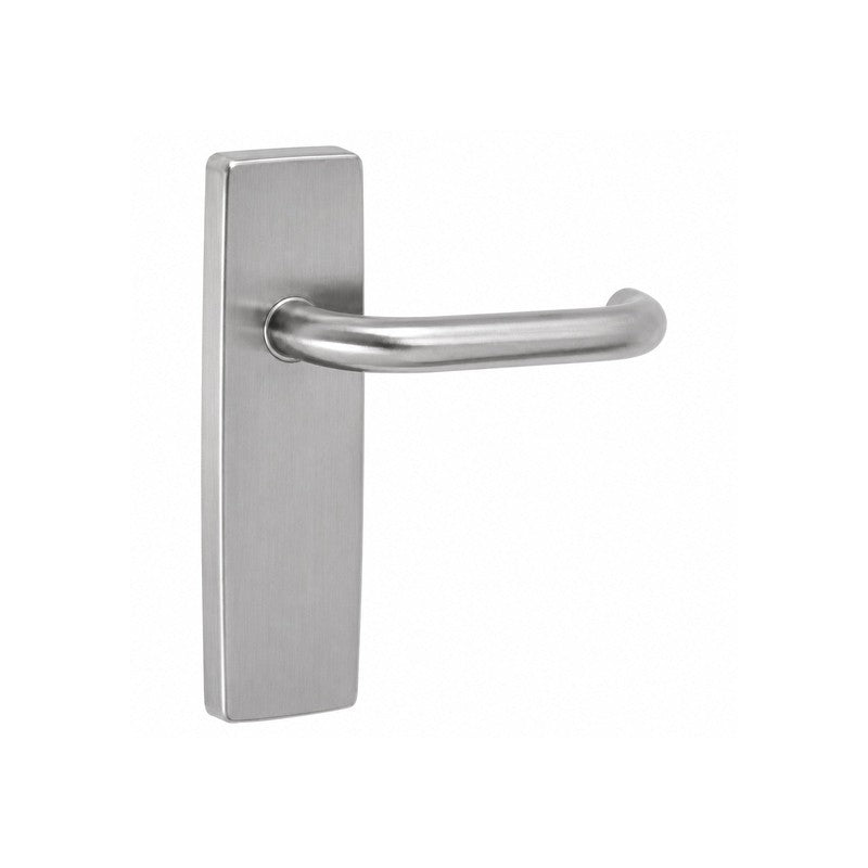 ASSA ABLOY Lockwood 1805/70sc 1800 Series Square End Plate 70 Lever Satin Chrome Brushed (sc)