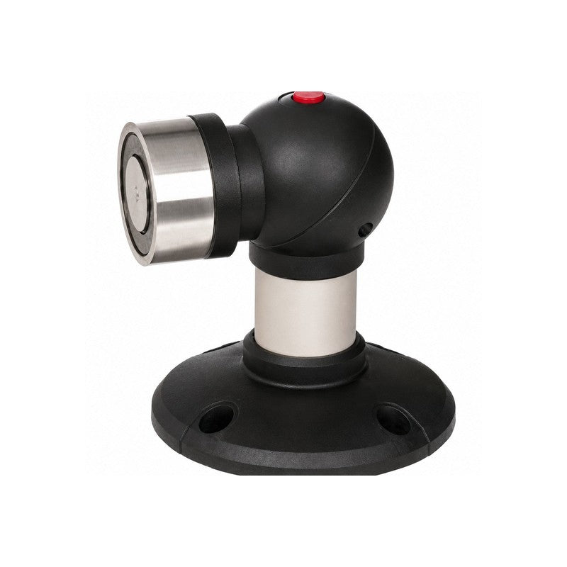 Lockwood Assa Abloy Lockwood Emho830-2 Padde Series 150kg Electric Hold-open Magnet Door Holder Interrupter Button Fail Safe 24vdc Ip40 Silver