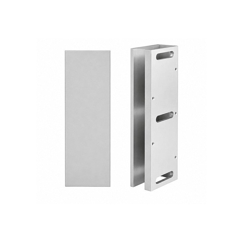 Lockwood Assa Abloy Padde Emz8b-gu Emz8 Glass U Bracket For 12mm Glass