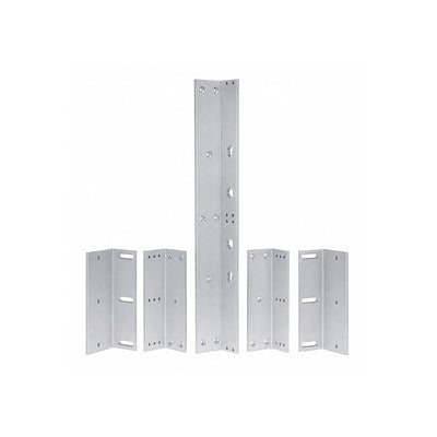 Lockwood Assa Padde Emz4b-dlz Double L&z Bracket For Emz4 Silver