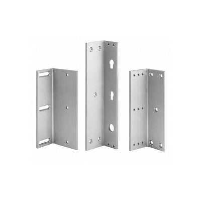 Lockwood Assa Abloy Padde Emz4b-slz Single L&z Bracket For Emz4 Mag Lock Silver