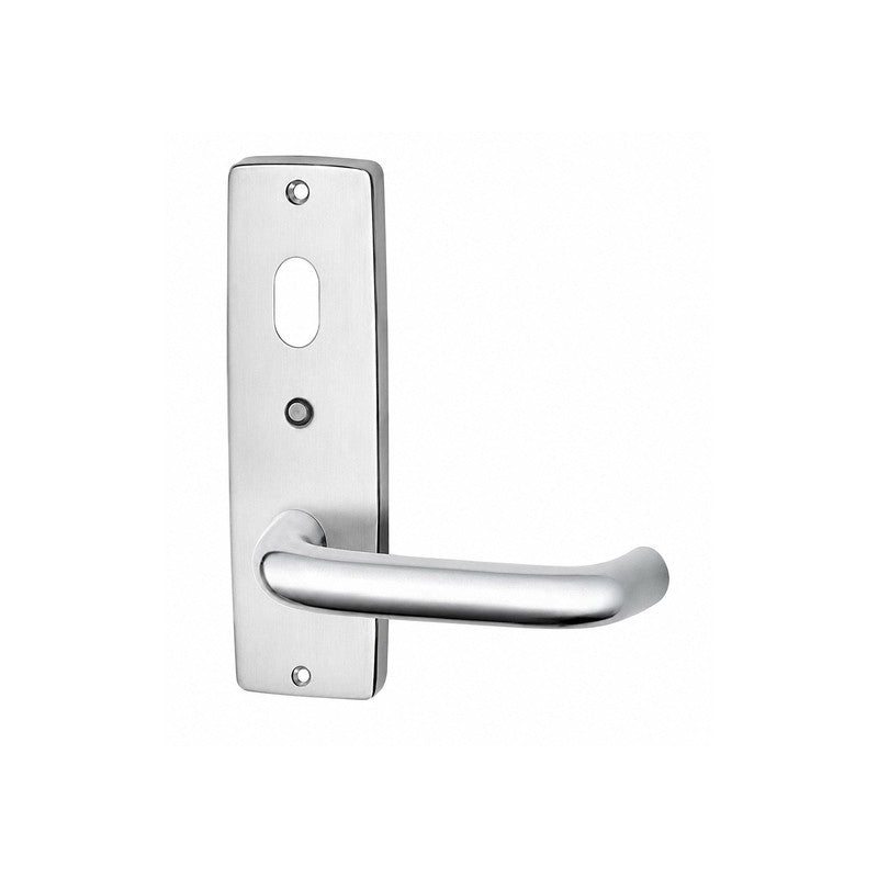 ASSA ABLOY Lockwood 1920/70sc Square End Interior Plate Cylinder Hole LED Type 70 Round Lever Suit 3770 32-45mm Satin Chrome