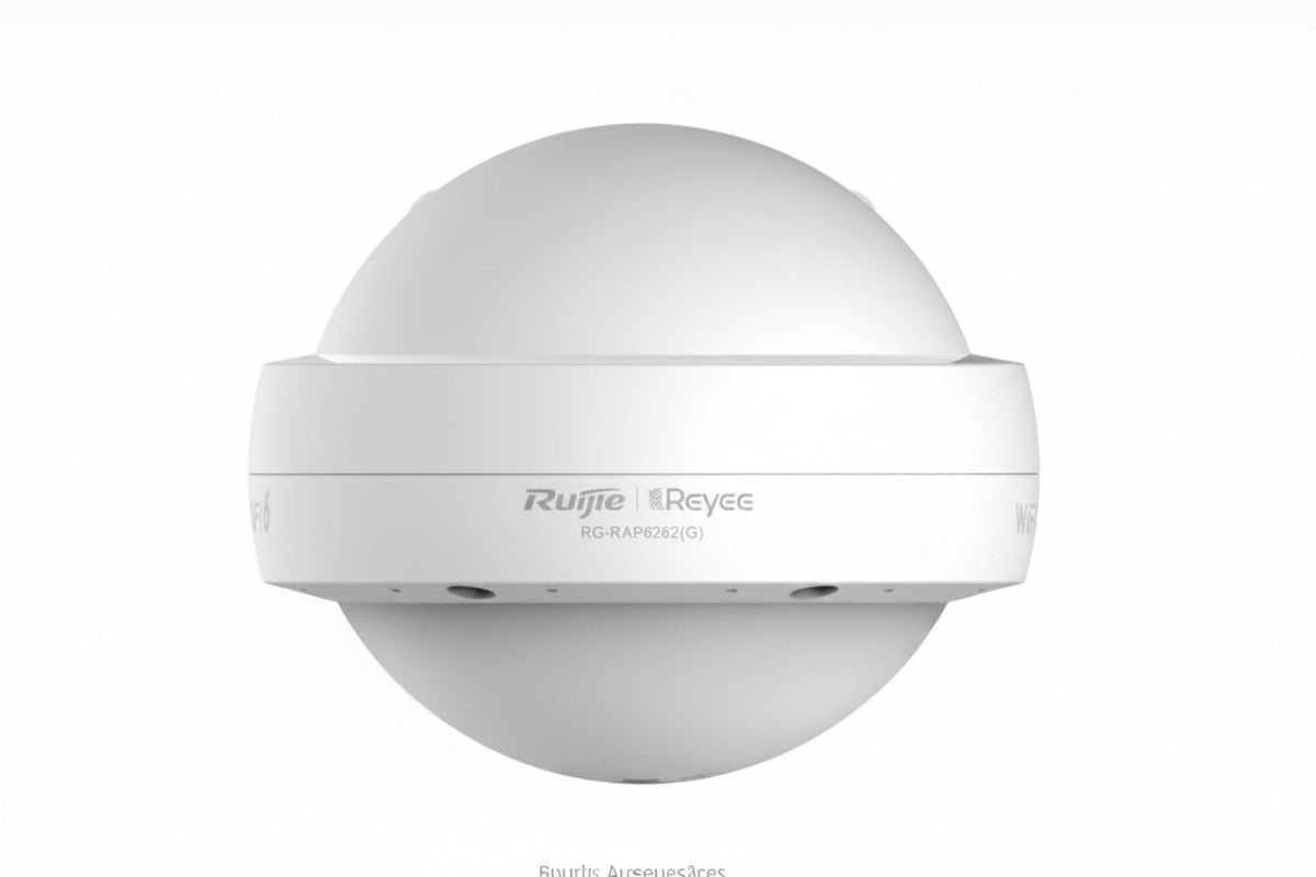 Ruijie Reyee Rg-rap6262-g Ax1800 Outdoor Wifi 6 Access Point (ip68 Waterproof, Dual Gigabit Ports, Ufo Style)