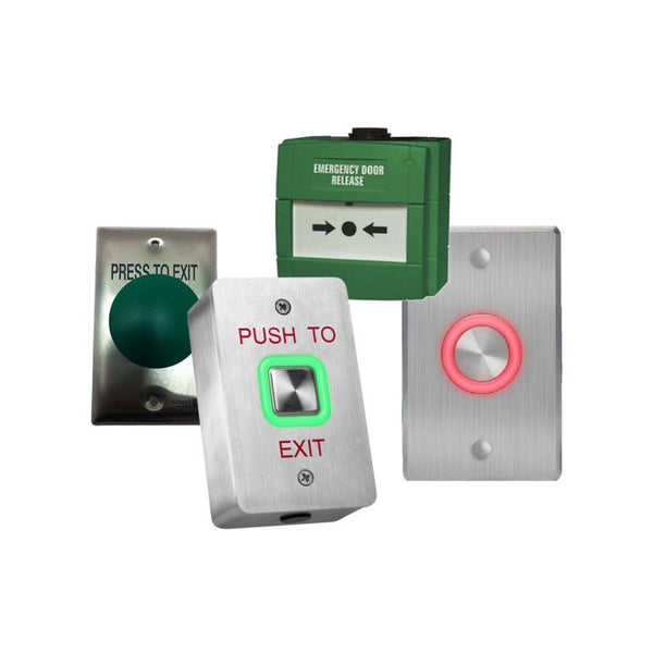 BREAK GLASS DURESS & EXIT BUTTONS